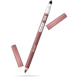 Pupa Matita Labbra True Lips (006 Brown Red) Matita Contorno Labbra dal Colore intenso e ultra pigmentato - Disponibile in 17 Varianti da abbinare a ogni Rossetto Pupa