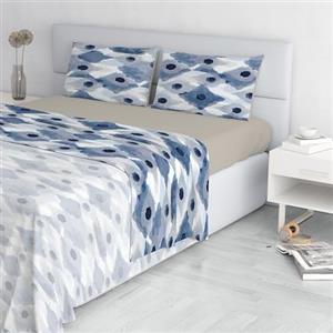 Italian Bed Linen FASHION Completo Letto made in italy, microfibra, Calypso, Matrimoniale