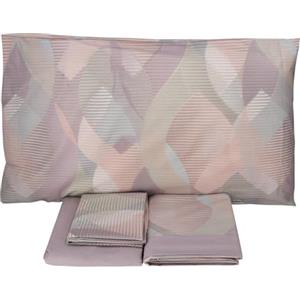 Vallesusa Loira Completo Lenzuolo Matrimoniale, Beige (Mauve)