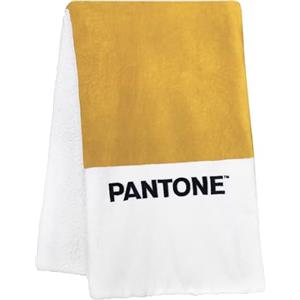 osama home PANTONE Plaid Divano e Letto Sherpa a Doppio Strato Ultra Morbido e Avvolgente, Coperta Pile Invernale Calda e Lavabile, Ottimo Comfort Ideale anche come Copridivano e Copriletto Singolo 130x160 cm