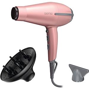 Gama Italy Professional Phon Tempo 5D Sensi - 2200 W Di Potenza - Innovativa Teconologia 5D Ultra Ozone Ion Protect - Massima Cura E Protezione Dei Capelli - 530 g, Rosa