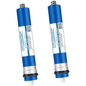 FILTRIACQUAITALIA Membrana 100 GPD per Osmosi Inversa Set 2 Pezzi