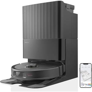 roborock Qrevo Pro Robot Aspirapolvere e Lavapavimenti, Mop Autopulente con Acqua Calda, Aspirazione 7000 Pa, Doppio Panno Rotante, Evitamento Ostacoli 3D