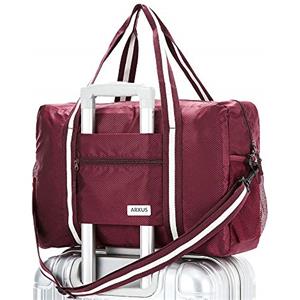 Arxus Borsa da Viaggio Pieghevole da Viaggio Sport Weekender Pernottamento Carry Bagaglio con Tracolla