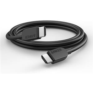 Anker Cavo HDMI 8K 60 Hz, Ultra HD 4K 120 Hz, 1,8m, Durevole e Certificato Ad Altissima Velocità, 48 Gbps 2.1 e HDR, Compatibile Con PlayStation 5, Xbox, TV Samsung e Altro