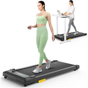 UREVO Tapis Roulant Con SmartAPP, Tapirulan Elettrico Salvaspazio Silenzioso Controllo Remoto o APP, Walking Pad Da sotto Scrivania Doppio Assorbimento Degli Urti Con Modalità MIIT Ufficio & Casa