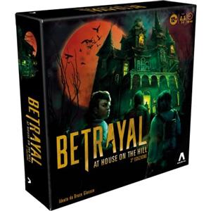 Avalon Hill, Betrayal at House on the Hill, 3ª Edizione, Gioco da Tavolo Cooperativo, dai 12 Anni in su, 3-6 Giocatori, 50 Scenari da Brivido, Multicolore, One Size