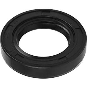 QUARKZMAN 22 x 35 x 7mm TC Olio Sigillo x 1pz Gomma Doppio Labbro per Moto Alberi Motore e Pompe Idrauliche, [Nero]
