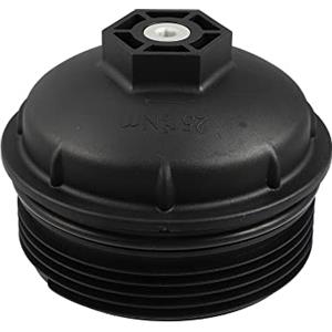 QUARKZMAN Motore Olio Filtro Alloggiamento Coperchio Tappo 03H115433 per VW Touareg 3.6L