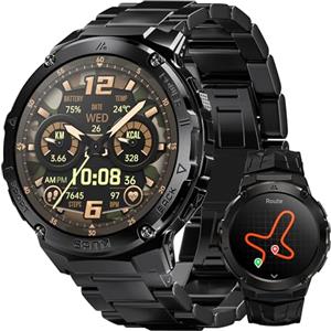 HIDAMEL T3E Smartwatch Uomo, Orologio smartwatch Uomo GPS Integrato, AMOLED 1,43