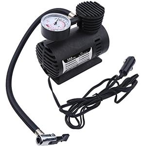 Jenngaoo Pompa per Compressore Aria Portatile, Pompa di Gonfiaggio per Pneumatici Mini Compressore Aria 12V 300PSI per Auto, Biciclette e Altri Gonfiabili