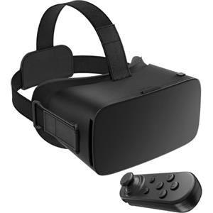 FDKene Occhiali VR 3D, Occhiali la Realtà Virtuale con Telecomando, Rotazione 360°, 120 ° FOV, HD Anti-Blue Lenti Visore Realtà Virtuale per iPhone e Smartphone 4.0-6.7, Regali per bambini e adulti