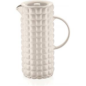 Guzzini - Tiffany, Caraffa con Coperchio - Bianco Latte, ø 11,5 x 18,5 x h25,5 cm | 1750 cc - 225600156