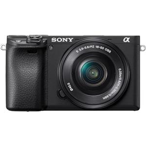 Sony Alpha 6400 (APS-C) Fotocamera con obiettivo 16-50 mm - Autofocus con rilevamento degli occhi da 0,02 s, video 4K, display ribaltabile, ideale per vlogging, fotografia e viaggi