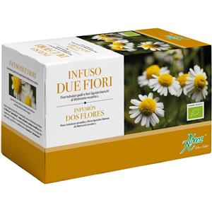Aboca Infuso Due Fiori Tisana Rilassante - 20 Filtri con Fiori di Camomilla
