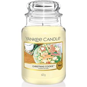 Yankee Candle Candela profumata in giara grande, Biscotto di Natale, Durata Fino a 150 Ore