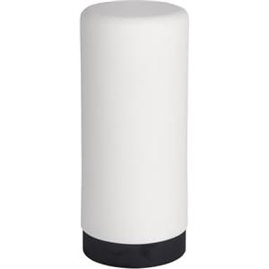 WENKO Dispenser detersivo piatti Easy Squeeze bianco Capacità: 0.25 l, Silicone, 6 x 14 x 6 cm, Bianco