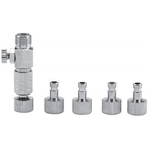 Yosoo Health Gear Set Adattatore per aerografo Adattatore per Raccordo a sgancio rapido per aerografo per compressore d'Aria e Tubo per aerografo con 4 raccordi da 1/8 '' Maschio e Femmina