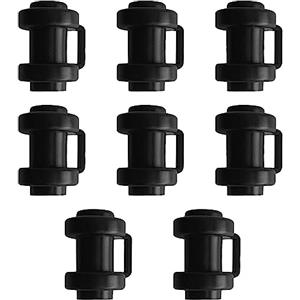 HOTMNTY Tappi Terminali Per Trampolino,Tappi Rete Trampolino,8 Pezzi Parti Di Ricambio Trampolino,Diametro 25 mm,Tappi Terminali Per Aste Di Rete,Tappi Di Chiusura Per Trampolino,Ricambi Trampolino Elastico