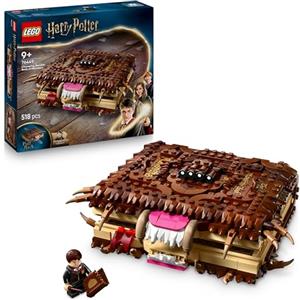 LEGO Harry Potter Il Libro Mostro dei mostri azzannante 76449 | Giochi per bambini da 9 anni, giocattolo interattivo, motore pull-back e bocca apribile, 1 minifigure, idea regalo, 518 pezzi