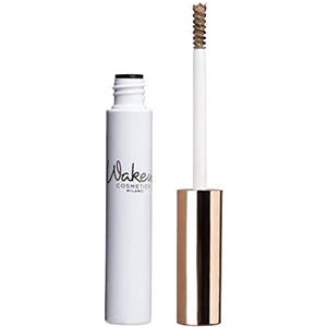 Wakeup Cosmetics Milano - Mascara Sopracciglia, Texture in Gel, per Pettinare, Fissare e Definire le Sopracciglia, Colore 04 Beige Marrone