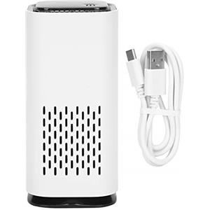 Zerodis Mini purificatore d'aria, filtro dell'aria per il fumo per ionizzatore portatile domestico con filtro HEPA Porta USB 5V deodorante per carbone attivo fumo per auto, ufficio, tavolo