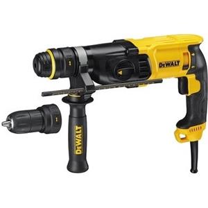 DEWALT TASSELLATORE D25134K SDS-PLUS 3 MODALITÀ 26MM 800W DOPPIO MANDRINO ATTACCO RAPIDO