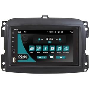 Jf Sound car audio system JF Sound - Autoradio Custom Fit UP JF-227-UP-FLO compatibile con Fiat 500L Pre-Restyling (2012-2017) - CarPlay e Android Auto 2GB RAM - 16GB ROM - DAB+ - 6.2 HD - Prodotto in Italia