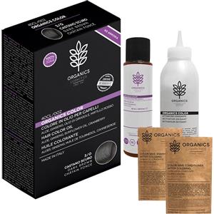 SMA Srl Tinta per Capelli 3/0 Castano Scuro - Colore in Olio con Ginseng e Ingredienti 100% Naturali