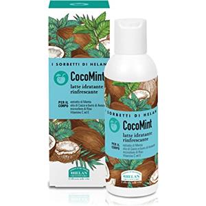 Helan, I Sorbetti CocoMint - Crema Corpo Idratante Pelle Secca Fluida, Crema Corpo Profumata Donna e Uomo Rinfrescante con Menta, Olio di Cocco e Vitamina C, Latte Profumato con Vitamina E, 150 ml