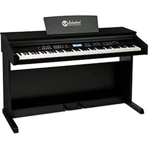 Schubert Subi 88 MK II - Tastiera, Pianoforte Digitale, E-Piano, 88 Tasti Sensibili al Tocco, 360 Toni, 160 Ritmi, 80 Brani Dimostrativi, Uscita di Linea, USB, MIDI IN/OUT e MIDI USB, Nero