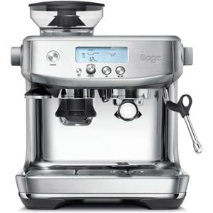 Sage - The Barista Pro - Macchina per Caffè in Grani con Montalatte Manuale - Acciaio Inox Spazzolato