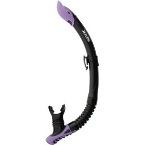 SEAC Reverse Snorkel con Boccaglio in Silicone, Sistema Anti Splash e Valvola di Spurgo