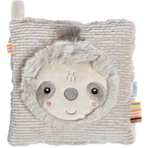 Fehn Cuscino con noccioli di ciliegia a forma di bradipo, cuscino per le coccole con sacchetto termico e rinfrescante rimovibile, per neonati e bambini piccoli