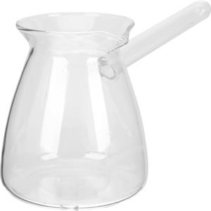 HEMOTON Teiera turca in borosilicato, per tè, lacrime, manico laterale, teiera, caldaia ed estremamente