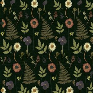 ICYEHAO Carta da Parati Adesiva Muro Floreale,44 x 600cm Carta da Parati Verde Carta da Parati con Foglie Verdi Carta da Parati Boho Carta da Parati Scura per Mobili,Bagno,Soggiorno,Cucina e Camera da Letto