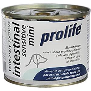 Prolife Intestinal Sensitive Mini - Cibo Umido Dietetico per Cani di Piccola Taglia, 200g