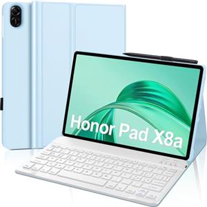 JADEMALL Tastiera per Honor Pad X8a 11 Pollici 2024, Custodia Tastiera per Honor Pad X8a 11