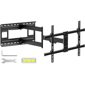 PUTORSEN 101 cm Braccio Lungo Staffa per TV con Movimento Girevole ed estendibile -Supporto per Montaggio a Parete per TV da 43-80