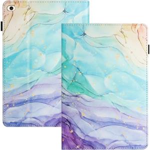 LSPCASA Cover Per iPad Mini 1/2/3/4/5 PU+TPU Cover iPad Mini Sveglia/Sonno Automatico Cover iPad Mini 2 Con Slot Per Schede Custodia iPad Mini 2 pittura ad olio