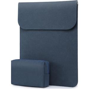 HYZUO 15-16 Pollici Custodia Borsa PC Portatile Laptop Sleeve per MacBook Pro 16 M4/M3/M2/M1 A3403 A3186 A2991 A2780 2025-2019 MacBook Pro 15 2015-2012 A1398 XPS 15 con Borsa Accessori, Blu navy
