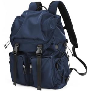 BJIAX Zaino per PC Portatile 15,6 Pollici, 30 Litri Impermeabile per Laptop, Notebook, Viaggio Ufficio Università - Regalo Uomo & Donna Blu