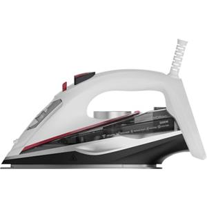 Solac - Ferro da stiro a vapore Optima Extreme 3.2 3200W | Colpo vapore 240g/min | Piastra Bi-Flow | Anticalcare | Antigoccia | Riscaldamento rapido | Autopulizia | Bianco