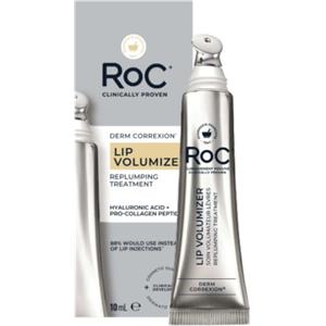 RoC Derm Correxion Lip Volumizer 10 ml - Volumizzante Labbra con Acido Ialuronico e Peptidi Pro-Collagene