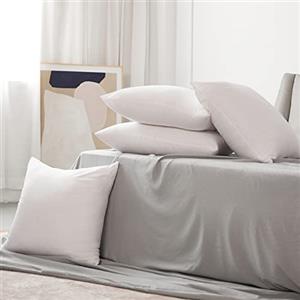 Novilla Cuscino, Cuscino da Letto Matrimoniale/Singole, Dormire su Hotel Qualità, Tessuto OEKO-TEX, Lavabile in Lavatrice, per Dormire Schiena e Laterale, 65x65, Set di 4, Essenziale