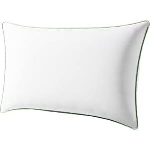 Novilla Cuscino, Cuscino da Letto Matrimoniale/Singole, Dormire su Hotel Qualità, Tessuto OEKO-TEX, Lavabile in Lavatrice, per Dormire Schiena e Laterale, 45x74, Set di 1, Bordo Singolo