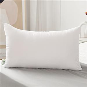 Novilla Cuscino, Cuscino da Letto Matrimoniale/Singole, Dormire su Hotel Qualità, Tessuto OEKO-TEX, Lavabile in Lavatrice, per Dormire Schiena e Laterale, 40x80, Set di 1, Essenziale