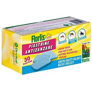 Flortis Piastrine Antizanzare 30 Pezzi