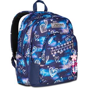 Seven Dual Detach Gloomy Heart - Zaino tempo libero, Scuola media e superiore