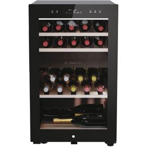 HAIER Cantina Vino da 42 Bottiglie, Classe G, Nero - HWS42GDAU1